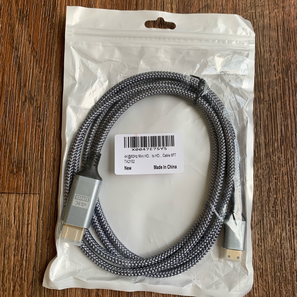 4K HDMI Cable - Gray